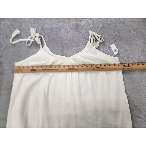 OLD NAVY Sleeveless Tasseled Color-Block Maxi Dress Pockets Oversized M-XL - Picture 8 of 11